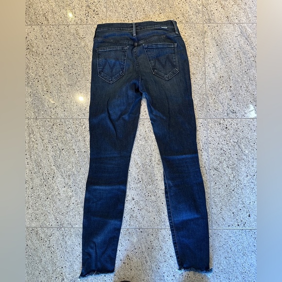 MOTHER Stunner Ankle Step Fray skinny jeans - Picture 2 of 6